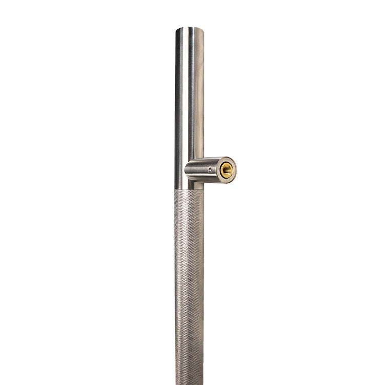 H-TYPE KNURLED HANDLE - MODULAR - STAINLESS STEEL 304