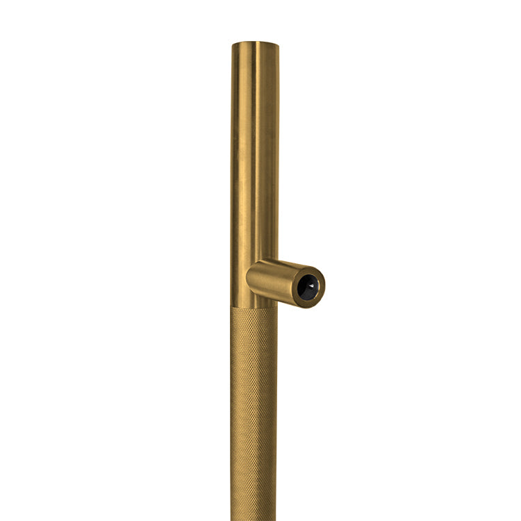 H-TYPE KNURLED HANDLE - MODULAR - STAINLESS STEEL 304