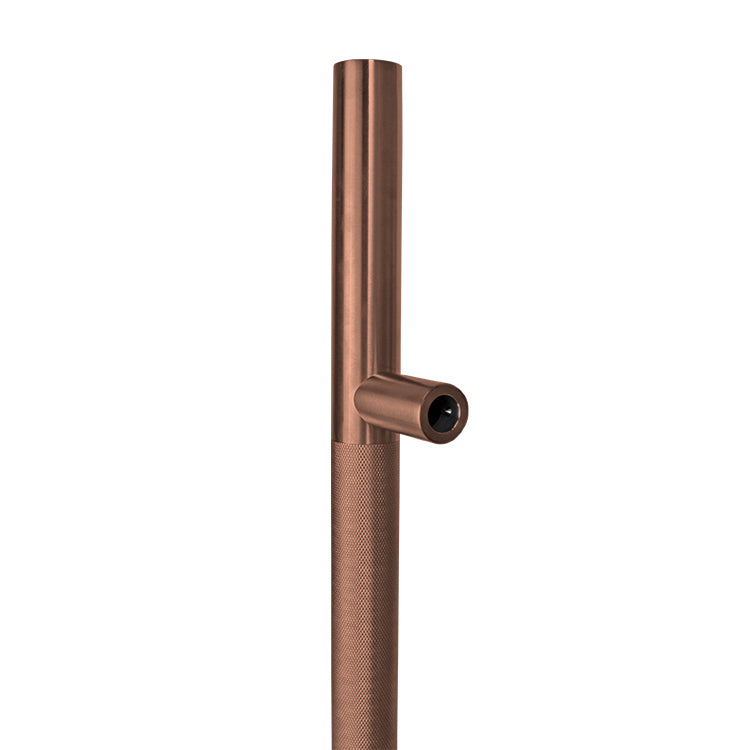 H-TYPE KNURLED HANDLE - MODULAR - STAINLESS STEEL 304